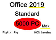 PC estándar auténtica de la versión 5000 del código dominante de Microsoft Office 2019 de la lengua inglesa