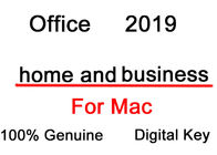 Código dominante de Microsoft Office 2019 del hogar y del negocio, 1 llave de la licencia de la oficina 2019 del usuario