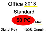 Código dominante de Microsoft Office 2013 multilingües, llave 2013 de la activación de ms oficina de la PC 50