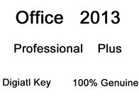 Profesional de Windows Microsoft Office más la caja dominante 2013 de la venta al por menor del software del producto