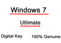 Última licencia Digital original dominante de Microsoft Windows 7 32/64 pedazo