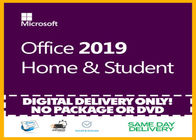 Licencia de la activación de la llave del producto del código dominante de Microsoft Office 2019 del hogar y del estudiante