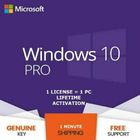 PC 32/64 llave de la licencia de Microsoft Windows del pedazo 10