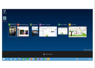 Activación en línea de la llave de la licencia de Microsoft Windows 10 del paquete al por menor