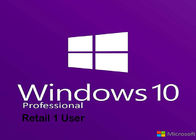 Venta al por menor profesional de la licencia de la llave de Windows 10 inmediatos de la entrega 1 usuario