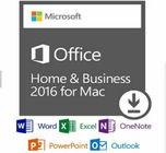 Hogar y negocio globales de Microsoft Office MAC Word Excel Outlook 2016