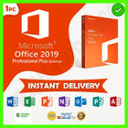 Favorable trabajo del usuario el 100% del más 5 de U Microsoft Office 2019 al por menor