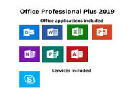 Código auténtico 500pc Microsoft Office 2019 favorable más el Mak de la licencia de la llave de la activación