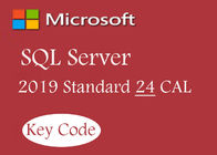24 estándares del SQL Server 2019 del ms de la venta al por menor de la licencia del CALs