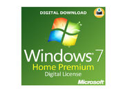 Actualización en línea de la operación de Microsoft Windows 7 de la llave intuitiva de la licencia