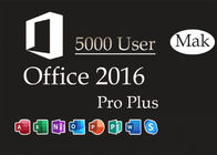 Licencias globales de Digitaces del volumen de la versión del favorable más de la oficina 2016 del usuario del Mak 5000