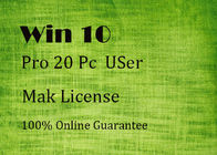 Entrega inmediata profesional de Volumn del favorable de la licencia del ms Win 10 del Mak usuario de la llave 20