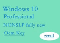 Código dominante profesional de la licencia del OEM de NONSLP Microsoft Windows 10 completamente nuevos