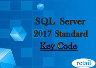 Licencia Digital de la llave de la edición estándar del SQL Server 2017 del ms Online Activation