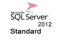 Licencia estándar del código dominante del producto del SQL Server 2012 de Microsoft memoria de 64 GB