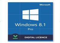La oficina inglesa de la llave de la licencia de Microsoft Windows 8,1 favorable más la llave 64 no mordió ningún DVD