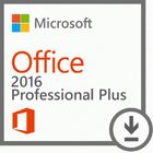 Llave profesional de la licencia del usuario del más 5 de Microsoft Office 2016