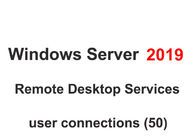 50 el USUARIO Windows Server 2019 mesas remotas mantiene 512 MB RAM mínimo