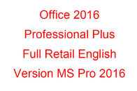 32/64 código dominante de Microsoft Office 2016 del pedazo, oficina 2016 favorable más la PC al por menor de la llave 50