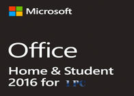 Hogar y estudiante Retail Key de la oficina 2016 de FPP 1 usuario para la licencia de Windows