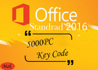 La licencia estándar de la llave de la versión de Mak Microsoft Office 2016 en línea activó 5000 usuarios de PC