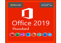 Llave activada en línea 500PC de la entrega inmediata estándar de Mak Microsoft Office 2019