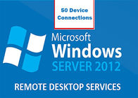 Windows Server 2012 conexiones de escritorio remotas RDS del DISPOSITIVO 50 de los servicios