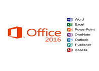 Hogar y negocio 2016 de Microsoft Office para el curso de la vida de la venta al por menor de Windows 1PC