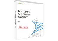 16 estándar global dominante del SQL Server 2019 de la licencia de la base de la venta al por menor en línea del código