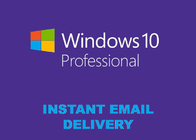 La llave al por menor profesional USB de la licencia de Windows 10 gana 10 favorable Microsoft 32/64 paquete mordido de la caja