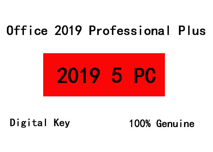 Desate la cuenta Microsoft Office 2019 favorable más el sistema operativo dominante 5PC